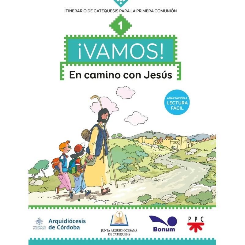 VAMOS ! 1 - LECTURA FACIL - EN CAMINO CON JESUS - LIBRO NIÑO (Nuevo)