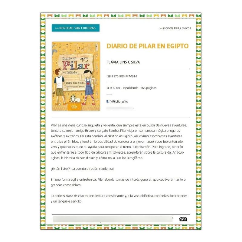 DIARIO DE PILAR EN EGIPTO (Nuevo) - Miniatura 2