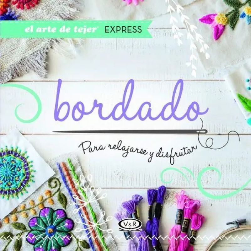 BORDADO PARA RELAJARSE Y DISFRUTAR (Nuevo)