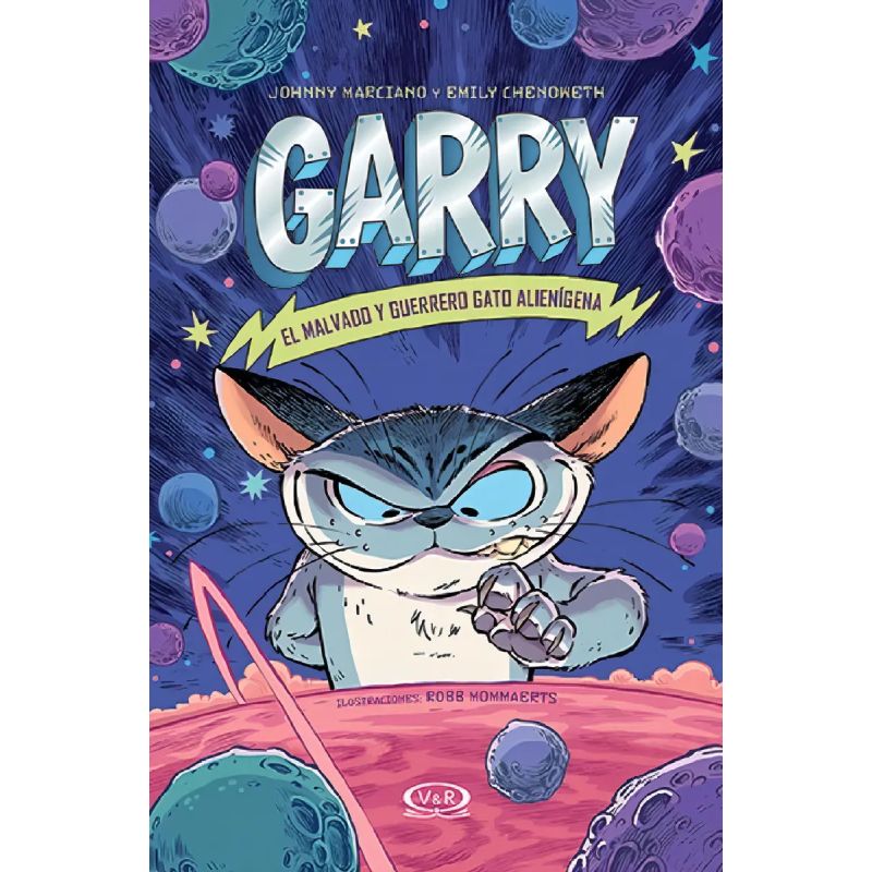 GARRY - EL MALVADO Y GUERRERO GATO ALIENIGENA (Nuevo)
