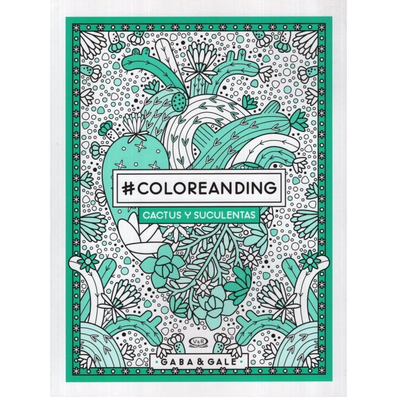 COLOREANDING CACTUS Y SUCULENTAS (Nuevo)