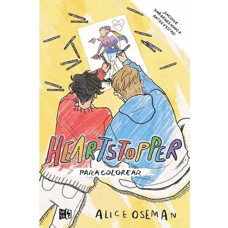 HEARTSTOPPER PARA COLOREAR (Nuevo)
