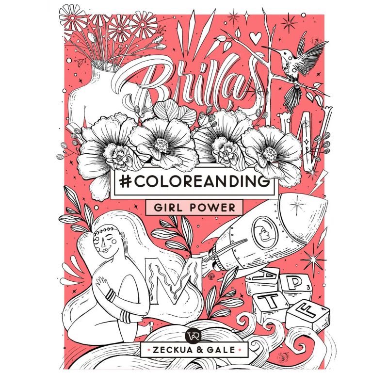 COLOREANDING GIRL POWER (Nuevo)