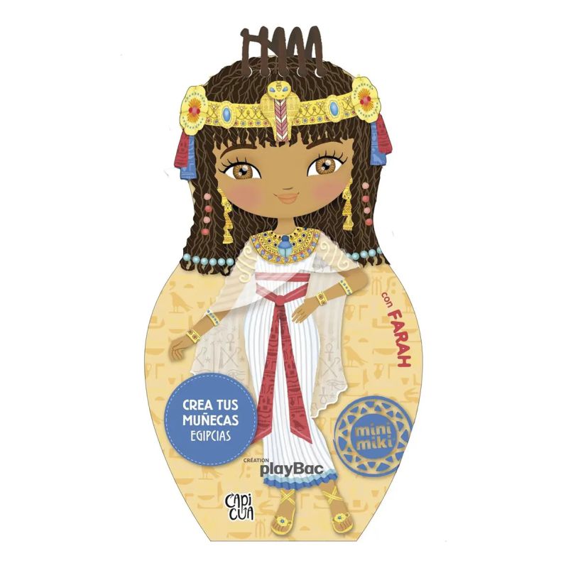 CREA TUS MUÑECAS EGIPCIAS CON FARAH - MINI MIKI - TD (Nuevo)