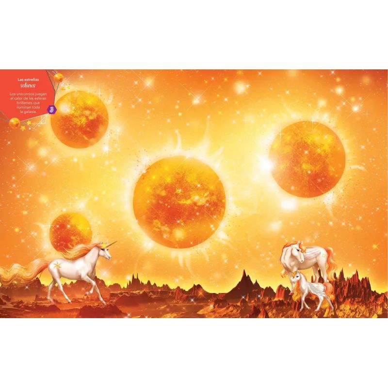 UNICORNIOS PARA SOÑAR - LA MAGIA DE LAS ESTRELLAS - LIBRO DE STICKERS (Nuevo) - Miniatura 2