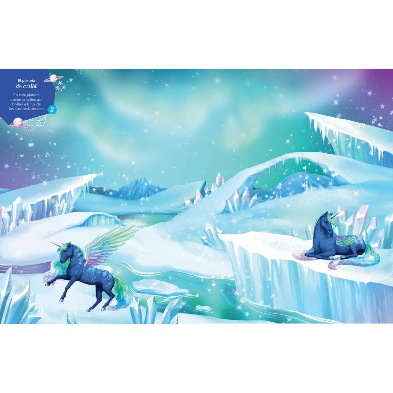 UNICORNIOS PARA SOÑAR - LA MAGIA DE LAS ESTRELLAS - LIBRO DE STICKERS (Nuevo) - Miniatura 3