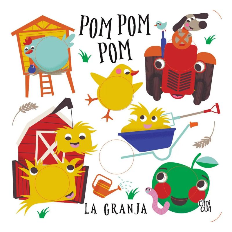 POM POM POM - LA GRANJA - CARTONE (Nuevo)