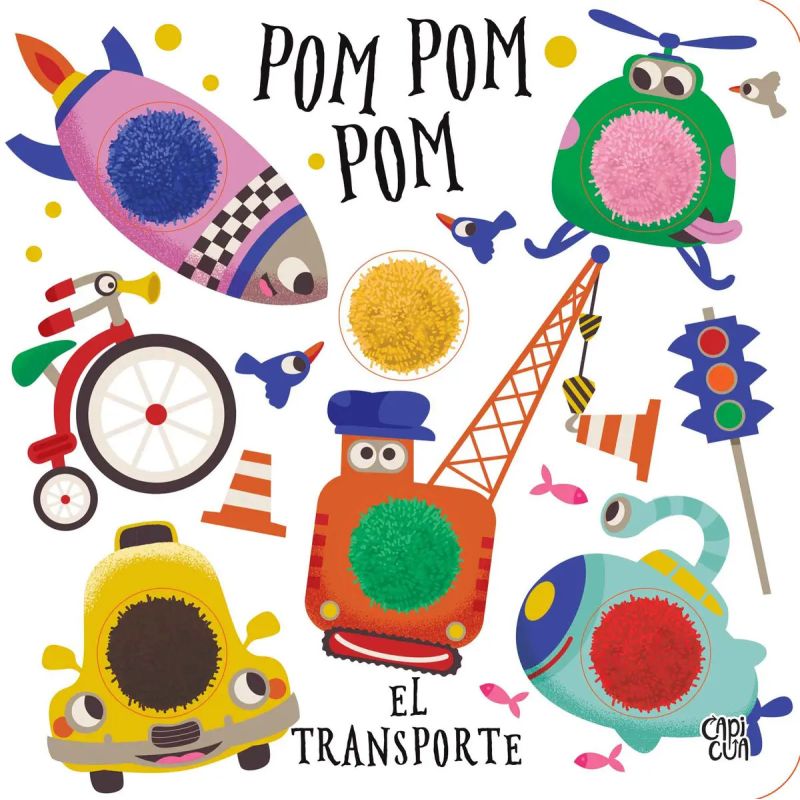 POM POM POM - EL TRANSPORTE - CARTONE (Nuevo)