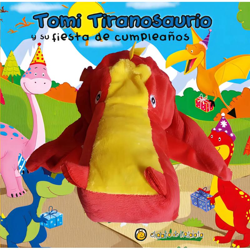 TOMI TIRANOSAURIO Y SU FIESTA DE CUMPLEAÑOS - TITIRITEROS (Nuevo)