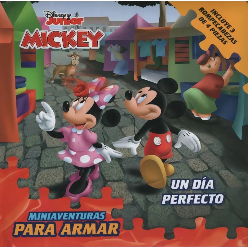 UN DIA PERFECTO. MICKEY + ROMPECABEZAS (Nuevo)