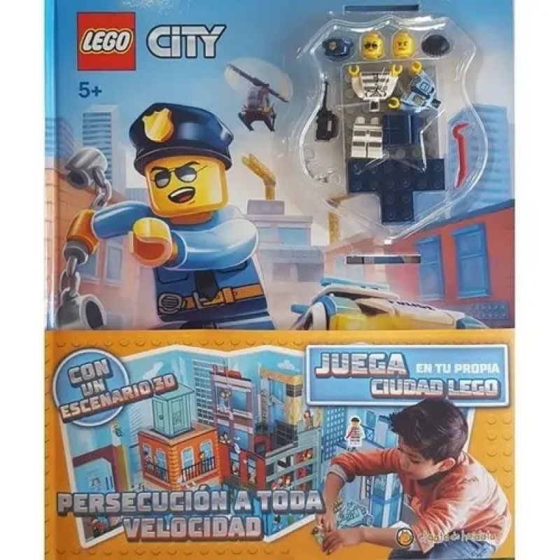 PERSECUCION A TODA VELOCIDAD + JUEGUETE LEGO CITY (Nuevo)