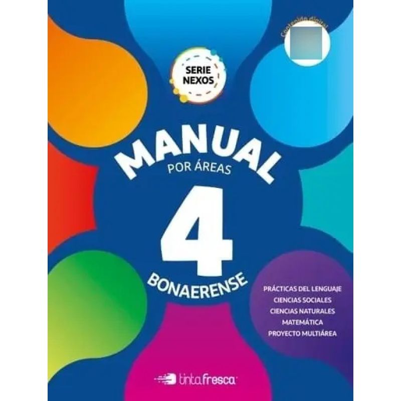 MANUAL POR AREAS 4 BONAERENSE - SERIE NEXOS (Nuevo)