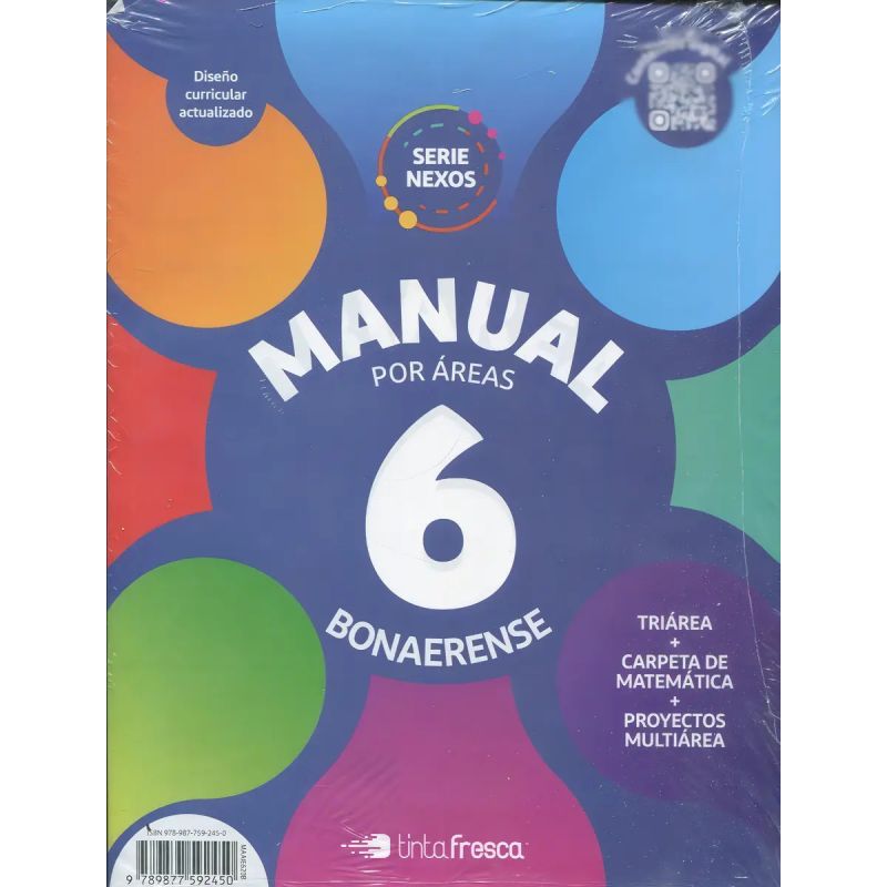MANUAL POR AREAS 6 BONAERENSE - SERIE NEXOS (Nuevo)