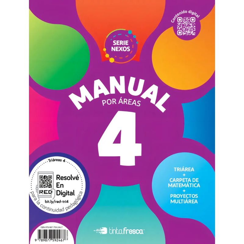 MANUAL POR AREAS 4 NACION - SERIE NEXOS (Nuevo)