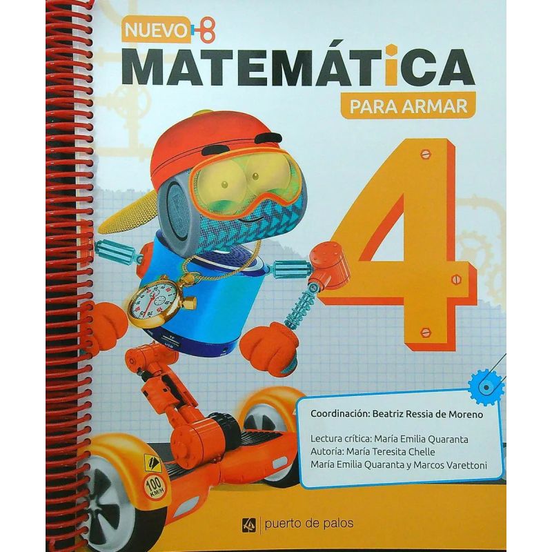 NUEVO MATEMATICA PARA ARMAR 4 (Nuevo)