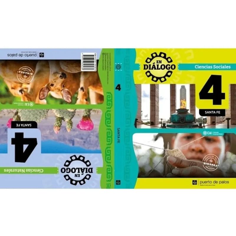 BINAREAS 4 - SOCIALES - NATURALES EN DIALOGO - SANTA FE (Nuevo)
