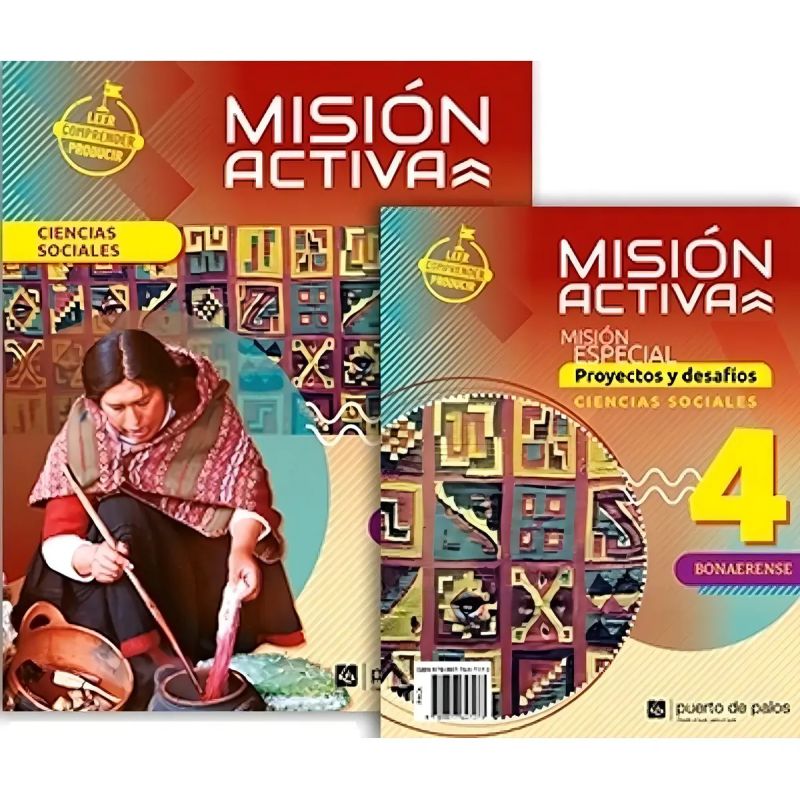 CIENCIAS SOCIALES 4 - MISION ACTIVA - BONAERENSE (Nuevo)