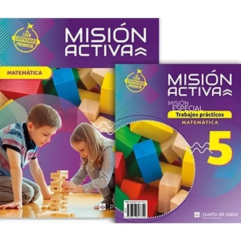 MATEMATICA 5 - MISION ACTIVA (Nuevo)