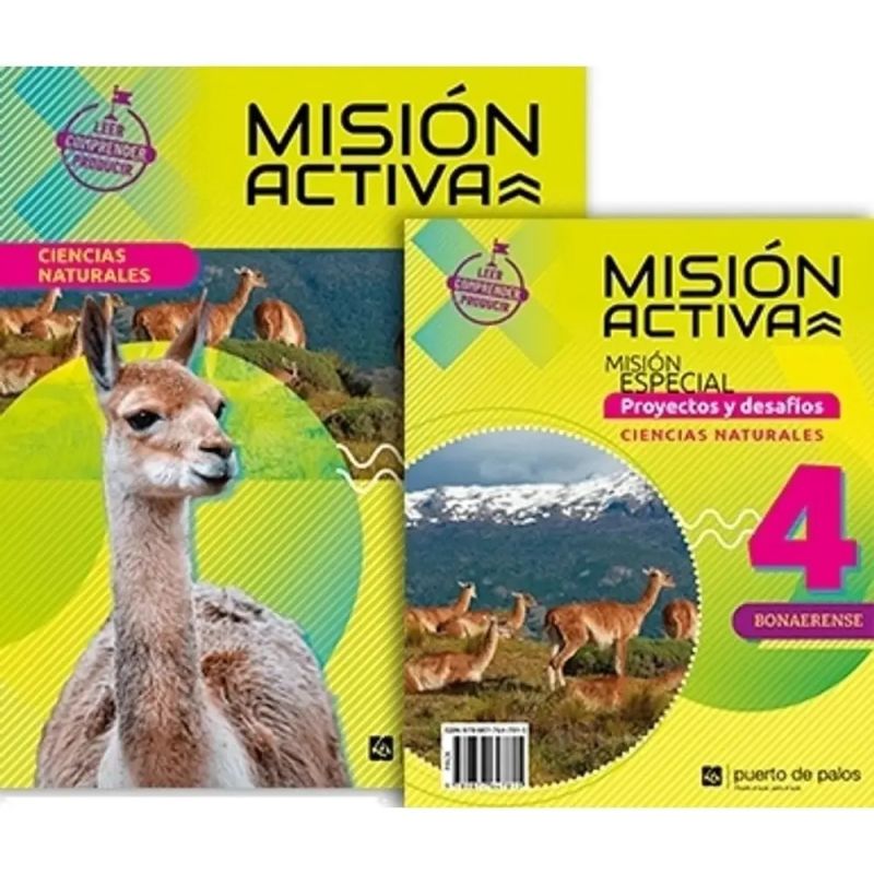 CIENCIAS NATURALES 4 - MISION ACTIVA - BONAERENSE (Nuevo)