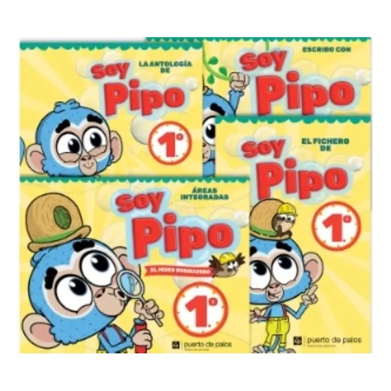 SOY PIPO 1 - EL MONO BURBUJERO - AREAS INTEGRADAS PACK (Nuevo)