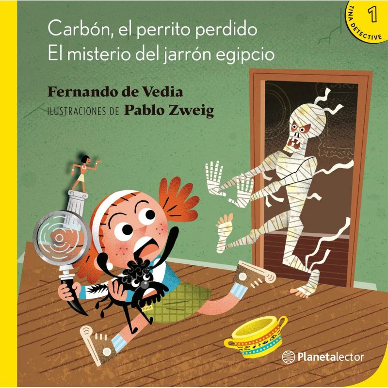 CARBON , EL PERRITO PERDIDO - EL MISTERIO DEL JARRON EGIPCIO (Nuevo)