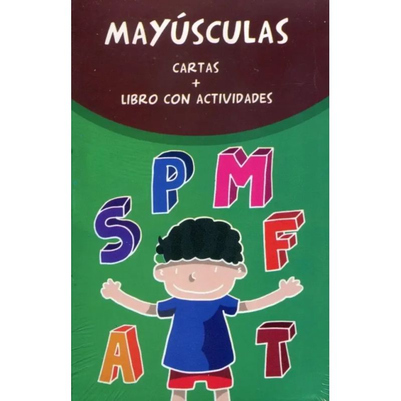 MAYUSCULAS - CARTAS + LIBRO CON ACTIVIDADES (Nuevo)