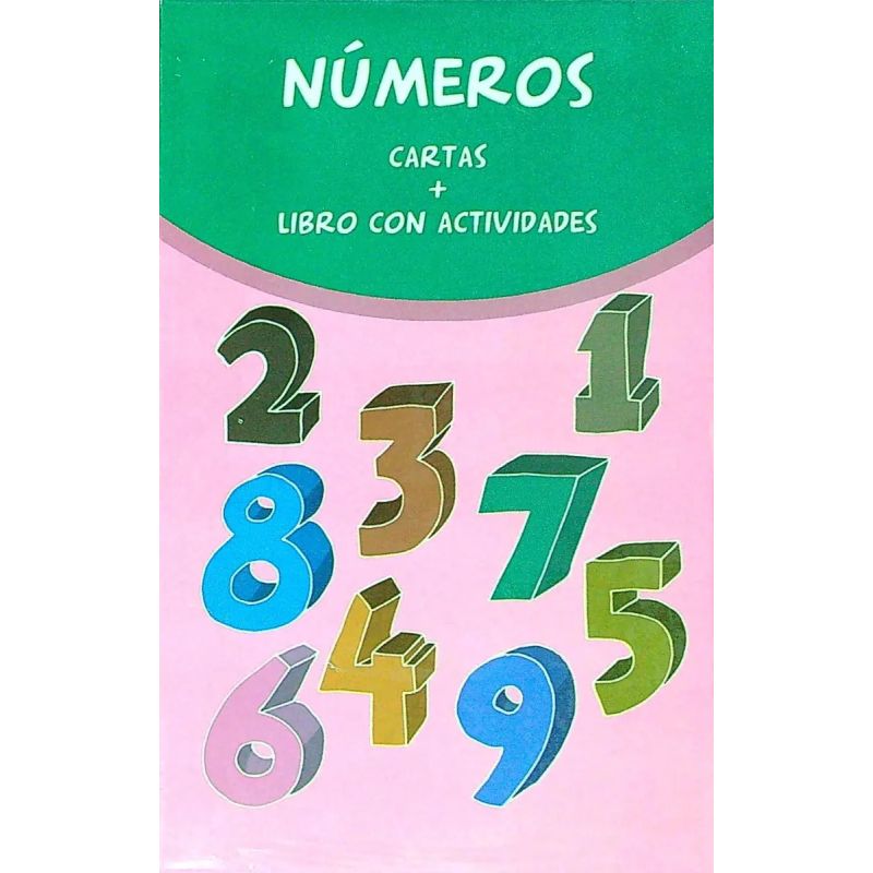 NUMEROS - CARTAS + LIBRO CON ACTIVIDADES (Nuevo)