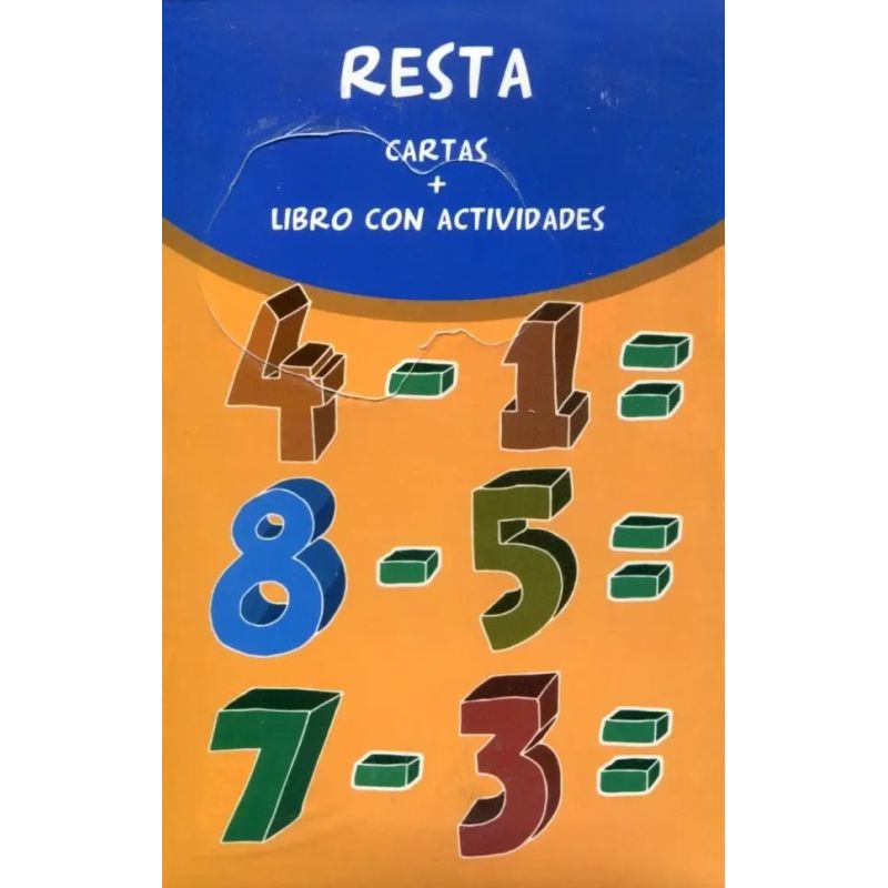 RESTA - CARTAS + LIBRO CON ACTIVIDADES (Nuevo)