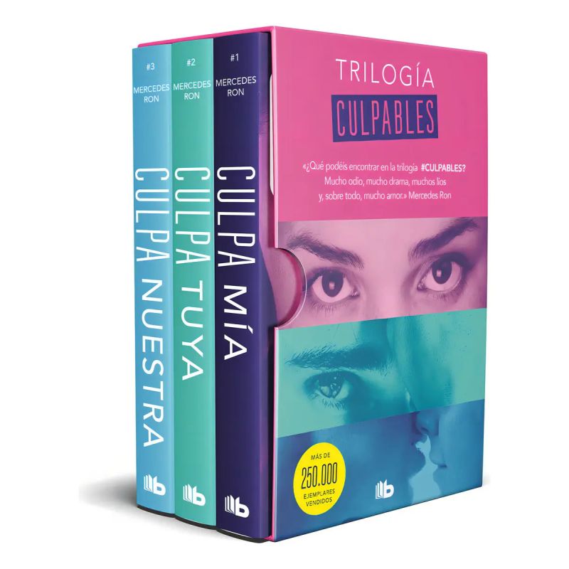 TRILOGIA CULPABLES - ESTUCHE CON 3 LIBROS (Nuevo)