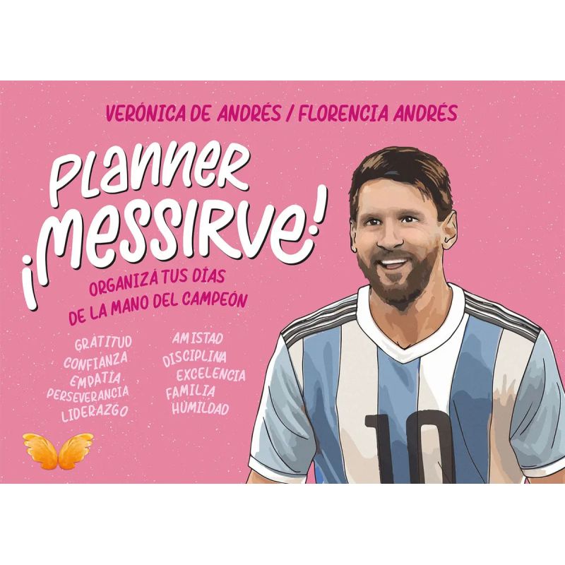 PLANNER MESSIRVE! - TAPA ROSA (Nuevo)