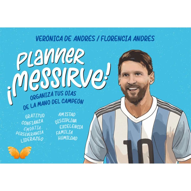 PLANNER MESSIRVE! - TAPA CELESTE (Nuevo)