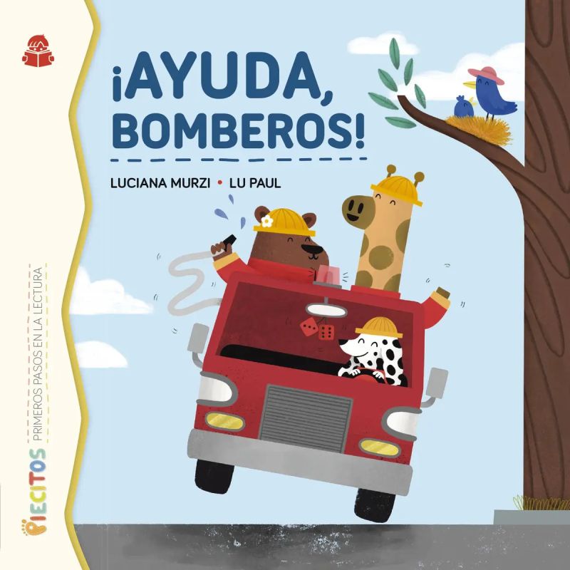 AYUDA BOMBEROS! - PIECITOS: PRIMEROS PASOS EN LA LECTURA - CARTONE (Nuevo)