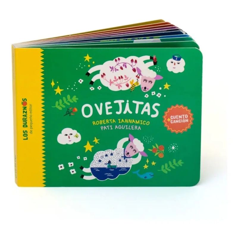 OVEJITAS + INSTRUMENTO - LOS DURAZNOS - MAYUSCULA - CARTONE (Nuevo) - Miniatura 2