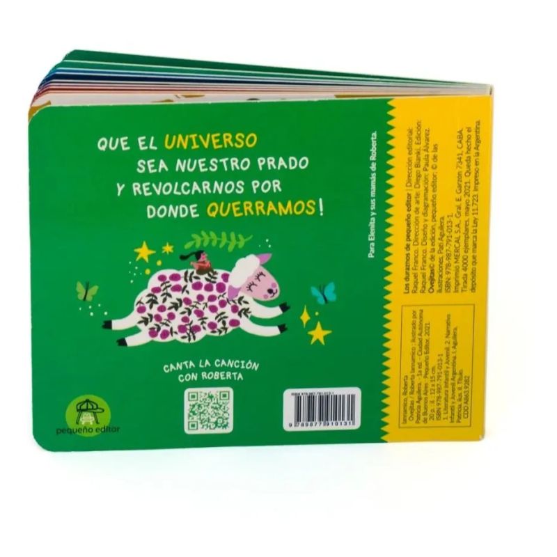 OVEJITAS + INSTRUMENTO - LOS DURAZNOS - MAYUSCULA - CARTONE (Nuevo) - Miniatura 3