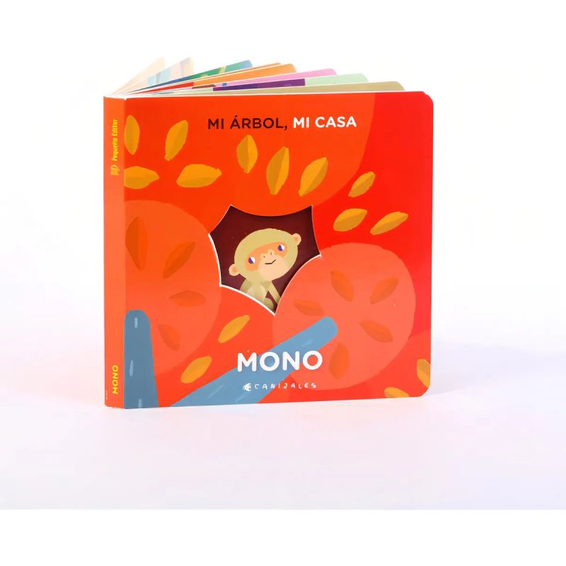 MONO - MI ARBOL, MI CASA - CARTONE (Nuevo)