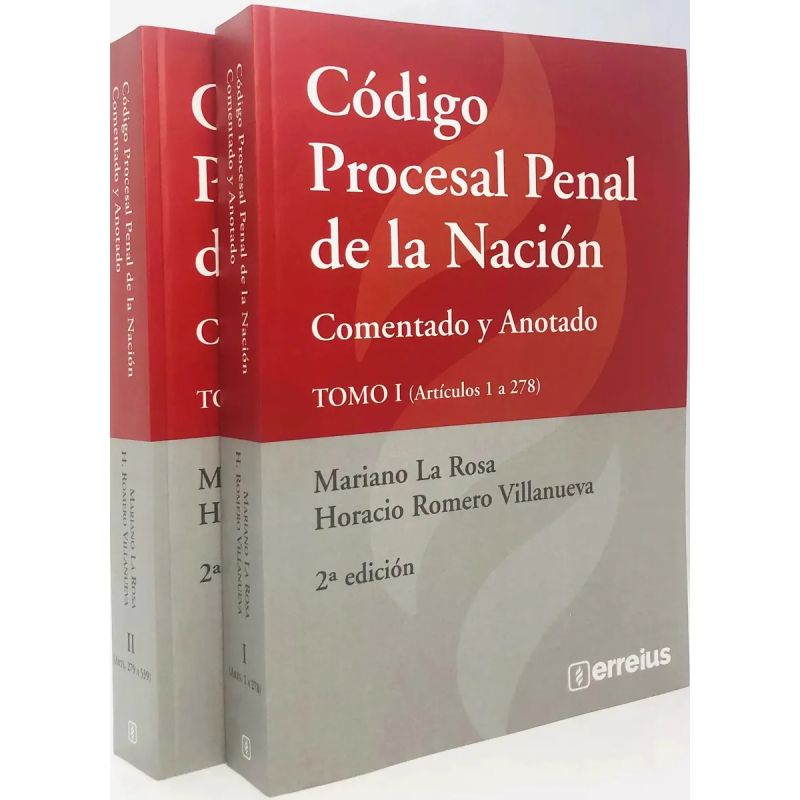 CODIGO PROCESAL PENAL DE LA NACION COMENTADO 2/ED. -  2 TOMOS (Nuevo)