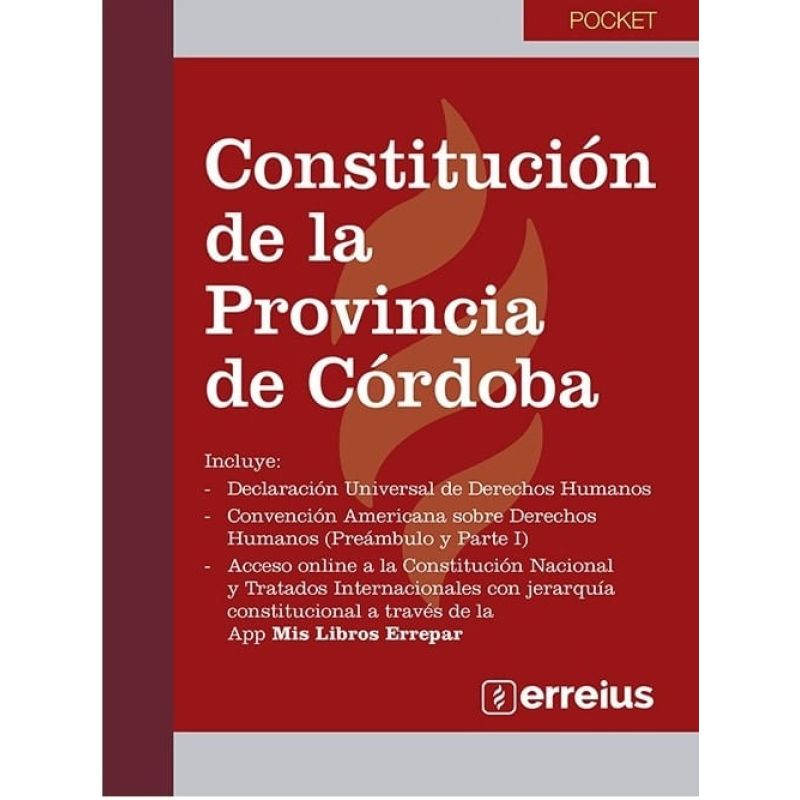 CONSTITUCION DE LA PROVINCIA DE CORDOBA - POCKET (Nuevo)