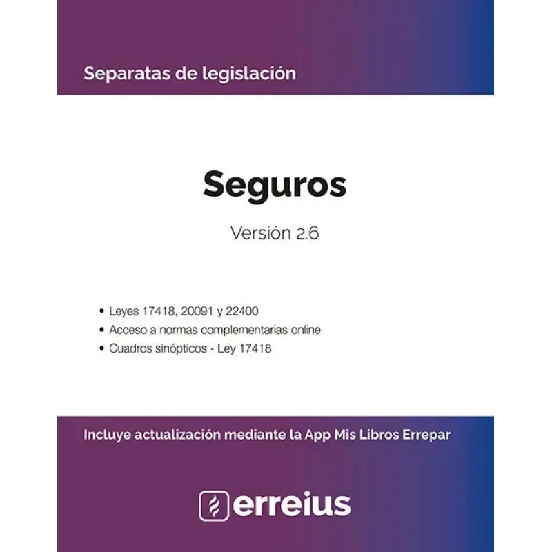 SEGUROS - VERSION 2.6 - SEPARATAS DE LEGISLACION (Nuevo)