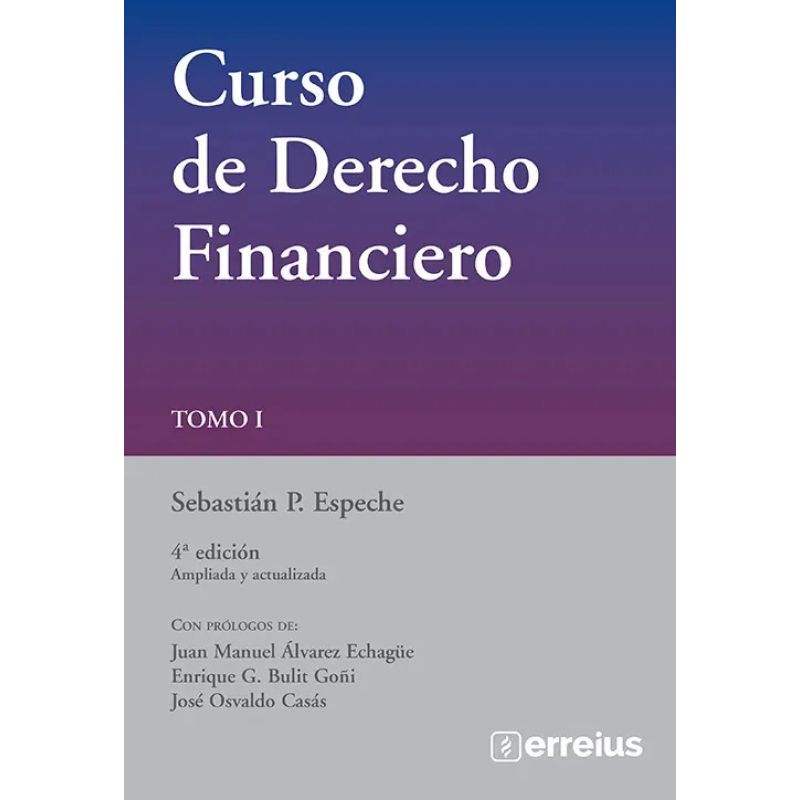 CURSO DE DERECHO FINANCIERO 4/ED. - 2 TOMOS (Nuevo)