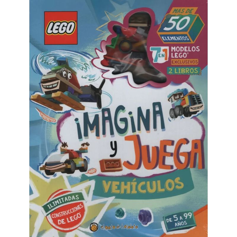 IMAGINA Y JUEGA VEHICULOS - LEGO (Nuevo)