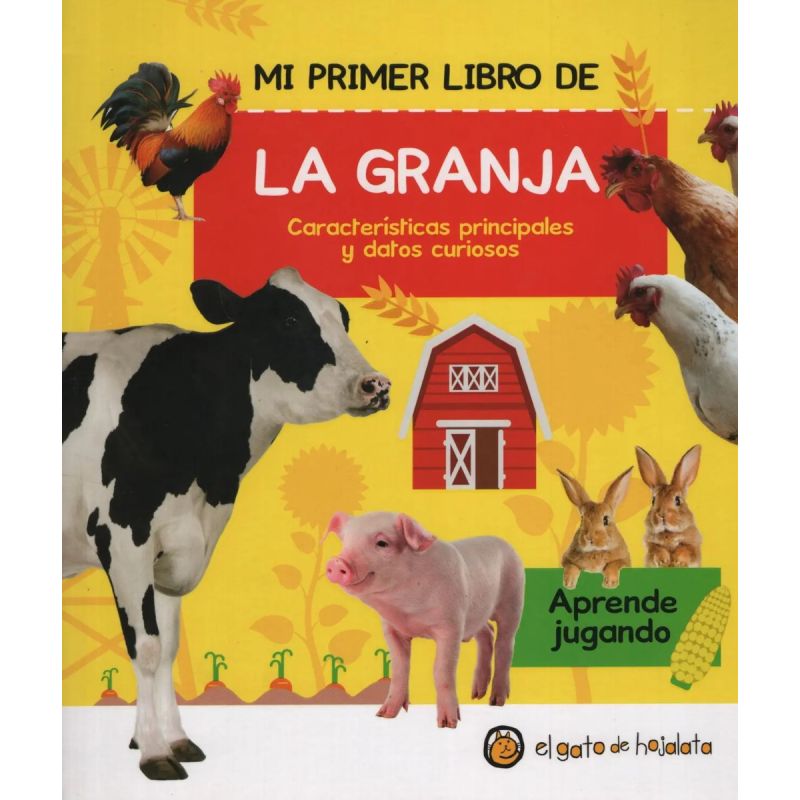MI PRIMER LIBRO DE LA GRANJA - APRENDE JUGANDO (Nuevo)