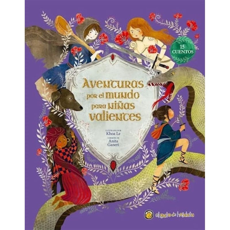 AVENTURAS POR EL MUNDO PARA NIÑAS VALIENTES - 15 CUENTOS - TD (Nuevo)