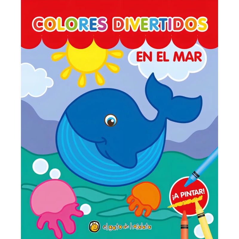 ANIMALES EN EL MAR - COLORES DIVERTIDOS (Nuevo)