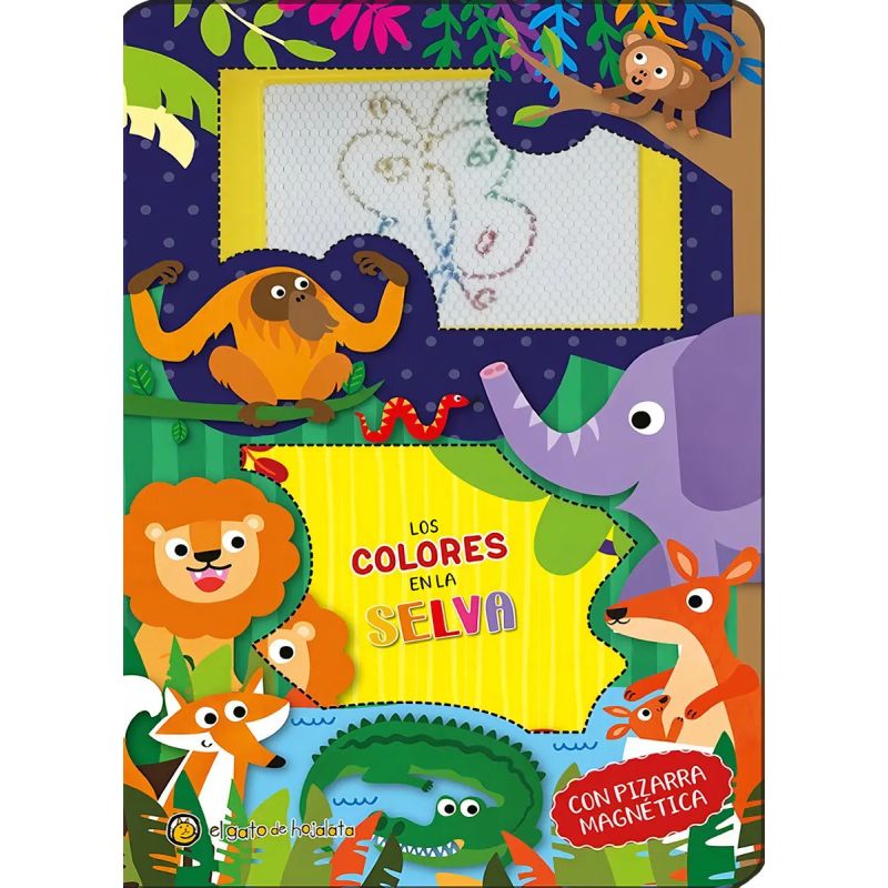COLORES EN LA SELVA, LOS - PIZARRA MAGNETICA (CARTONE) (Nuevo)