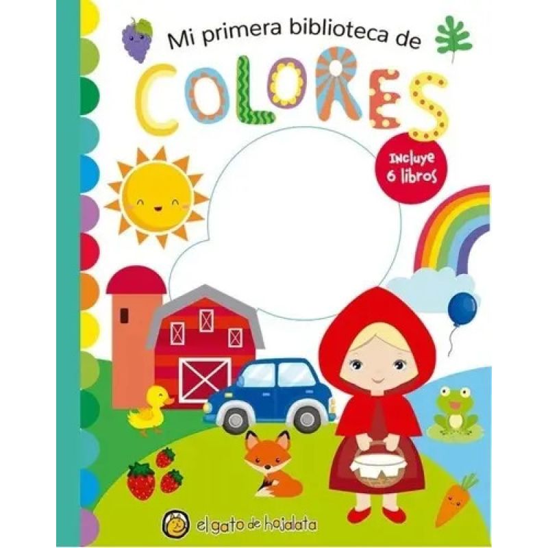 COLORES - MI PRIMERA BIBLIOTECA - MAYUSCULA (Nuevo)