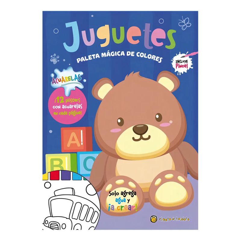 JUGUETES - PALETA MAGICA DE COLORES (Nuevo)