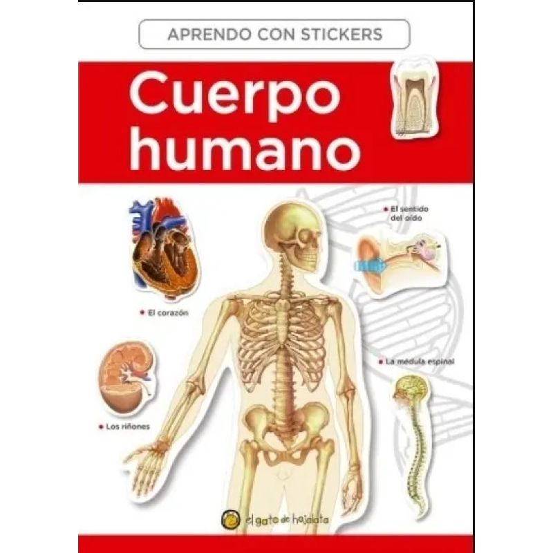 CUERPO HUMANO - APRENDO CON STICKERS (Nuevo)
