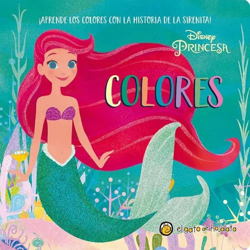 COLORES DISNEY PRINCESA - APRENDE LOS COLORES CON LA HISTORIA DE LA SIRENITA (Nuevo)