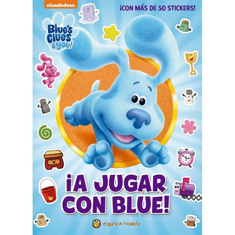 ¡A JUGAR CON BLUE! - MUNDO DE STICKERS - ACTIVIDADES (Nuevo)