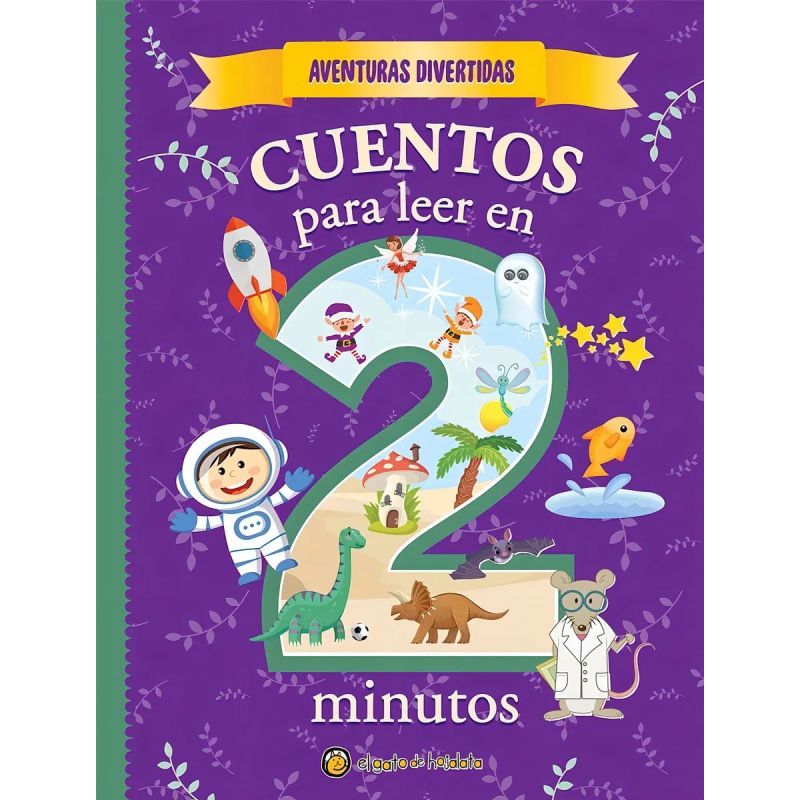 AVENTURAS DIVERTIDAS - CUENTOS PARA LEER EN DOS MINUTOS (Nuevo)